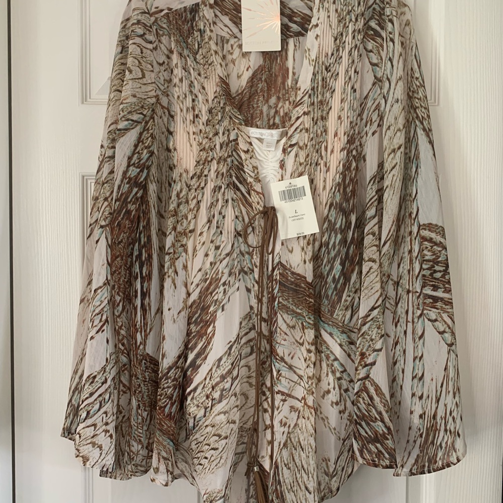 Boston Proper Boho top with cami